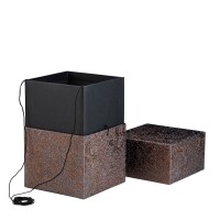 URNE INDIA - Geprägtes Manufaktur-Papier mit...