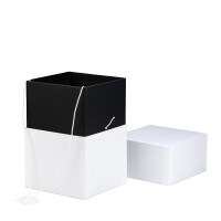 URNE WEISS - Hochwertiger, weißer Papierbezug (kann...