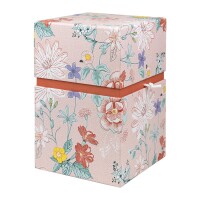 URNE BLUMEN - Bezugsstoff Coral-Flowers